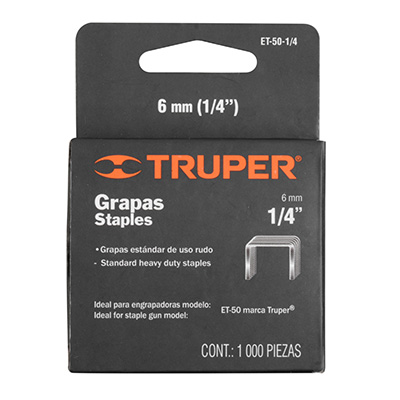 GRAPAS TRUPER ET-50-1/4 ( 6 MM ) 1/4