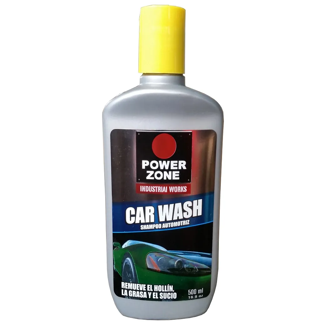 SHAMPOO POWER ZONE 1327 PARA VEHICULO FRASCO 500 ML