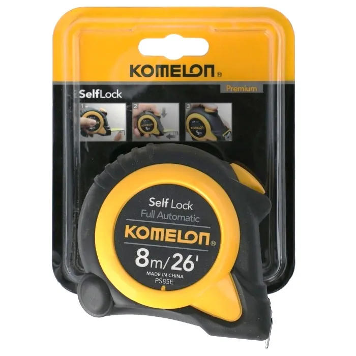 CINTA METRICA KOMELON PS85E AUTOMATICA 27 MM * 8 M