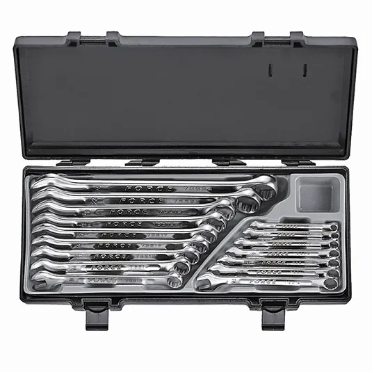LLAVES FORCE 5161 COROFIJAS 6 - 24 MM SET 16 PIEZAS