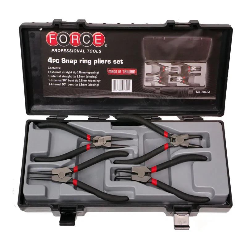 ALICATES FORCE 5043A SACA SEGUROS SET 4 PIEZAS