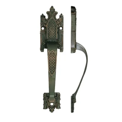 TIRADERA TW 693-1 AC PARA PUERTA COBRE ANTIGUO 194 MM