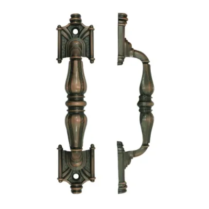 TIRADERA TW 681-2 AC PARA PUERTA COBRE ANTIGUO 150 MM