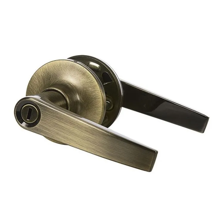 CERRADURA GEO 115NL5CP MANIJA BRONCE ANTIGUO SIN LLAVE