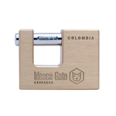 CANDADO IDEACE GATO CA70 BRONCE SEGURIDAD 70 MM