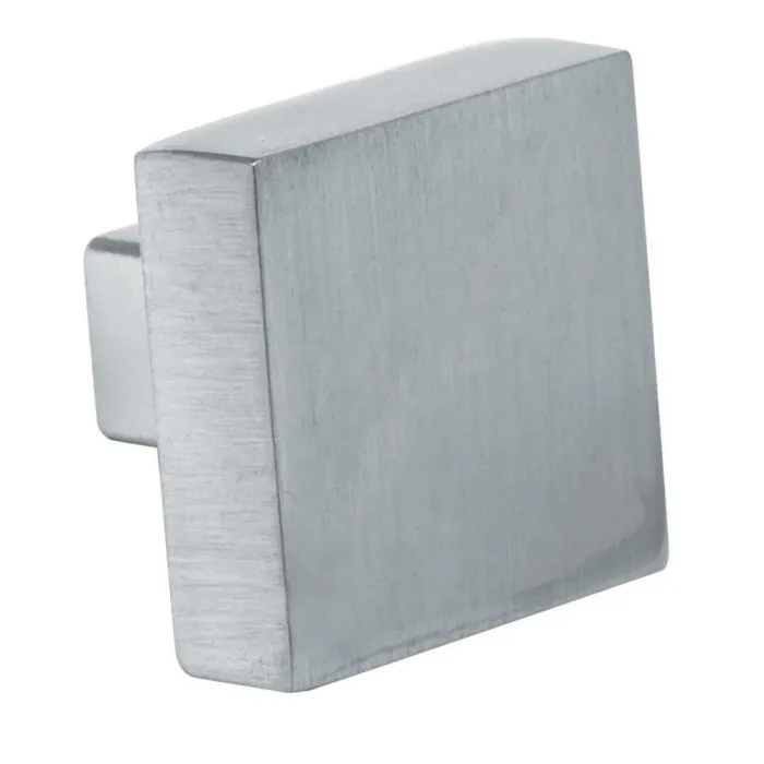 PERILLA HERMEX PER-091 PARA MUEBLE CUADRADO NIQUEL SATINADO