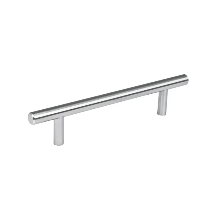 TIRADERA HERMEX JAL-0312 PARA MUEBLE CILINDRICO SATIN 128 MM