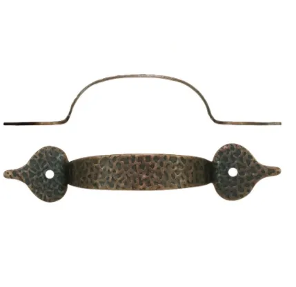 TIRADERA TW H025/HC307 PARA MUEBLE TIPO MARIPOSA COBRE ANTIGUO