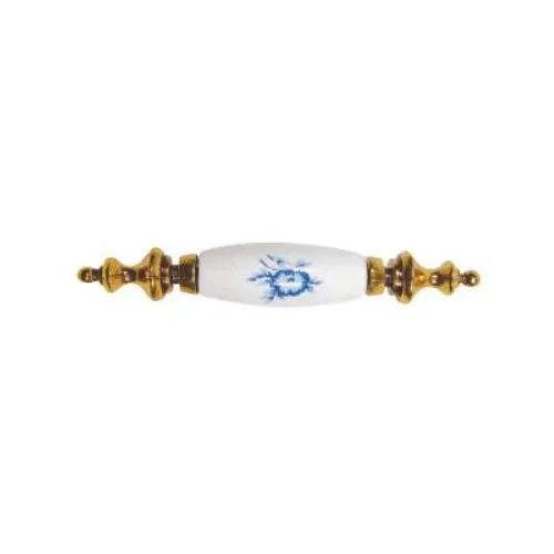 TIRADERA BEST VALUE F01B0142 PARA MUEBLE ORO CON FLOR
