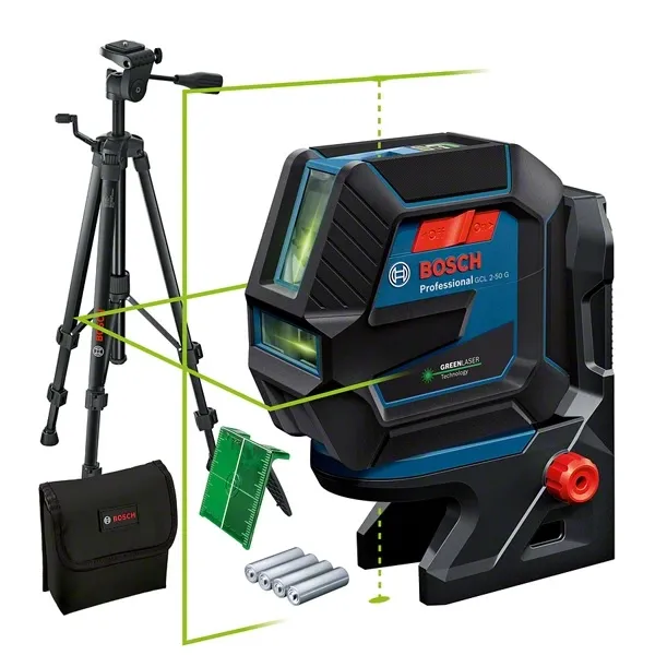 NIVEL BOSCH GCL2-50G LASER 50 METROS CON TRIPODE