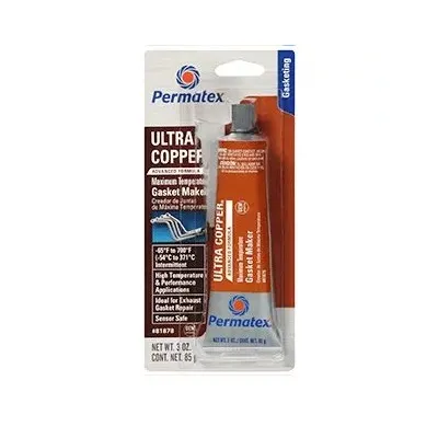 SILICON PERMATEX 81878 ULTRA COPPER RTV 101BR TUBO 85 GRAMOS