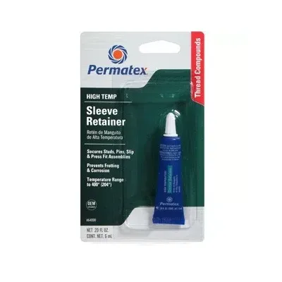 FIJADOR PERMATEX 64000 ALTA TEMPERATURA VERDE TUBO 6 ML