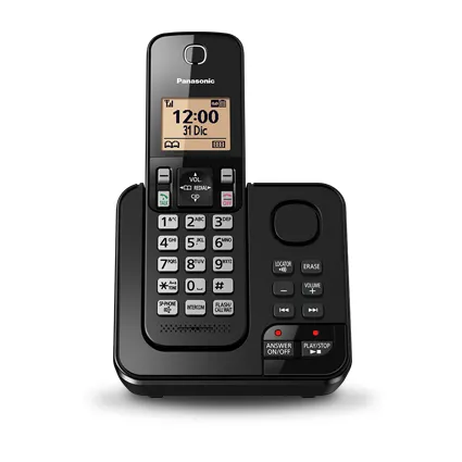 TELEFONO PANASONIC KX-TGC360LAB INALAMBRICO CON CONTESTADORA