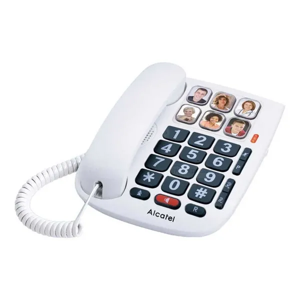 TELEFONO ALCATEL TMAX10 BLANCO PARA MESA