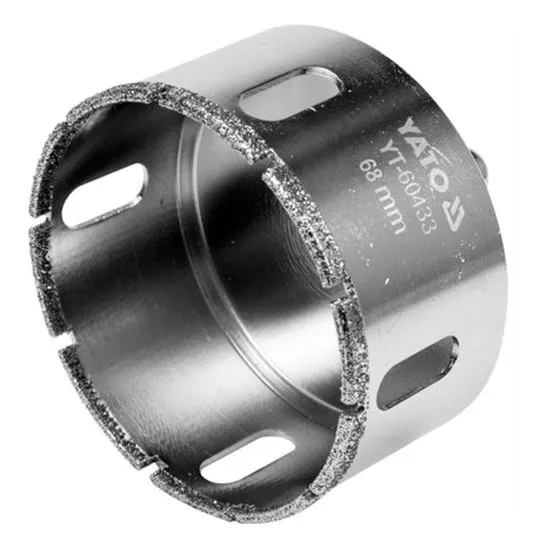 BROCA YATO YT-60433 DIAMANTADA 68 MM PARA VIDRIO O CERAMICA