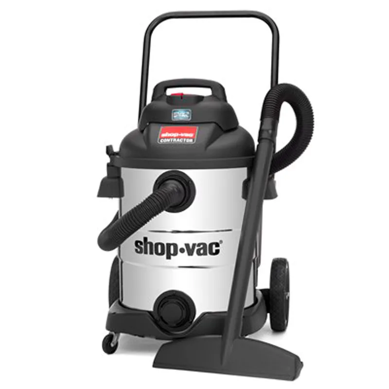 ASPIRADORA SHOP VAC 9627710 INDUSTRIAL 10 GALONES 6.5 HP 115 V SECO / HUMEDO
