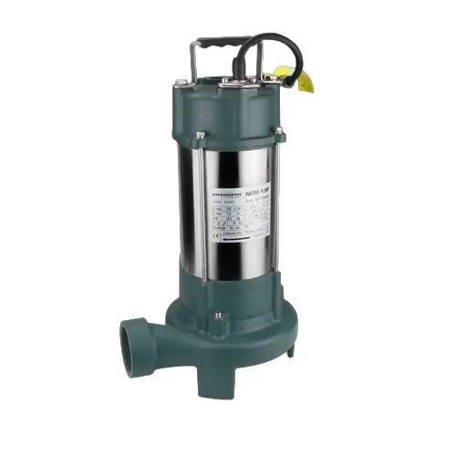 BOMBA GRANDFAR GV1100K  1.5 HP 1 F 220 V AGUAS NEGRAS