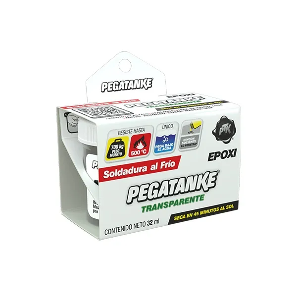 SOLDADURA PEGATANKE EN FRIO TRANSPARENTE 32 CC