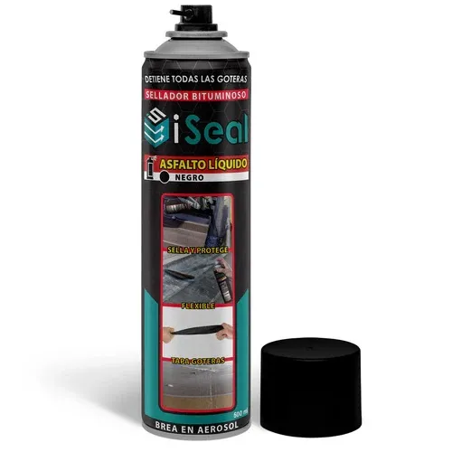 SELLADOR ISEAL H-076B BITUMINOSO NEGRO SPRAY 500ML