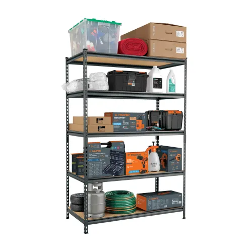 ESTANTE PRETUL ESME-602 METALICO 5 RESPISAS 180 X 120 X 60 CM