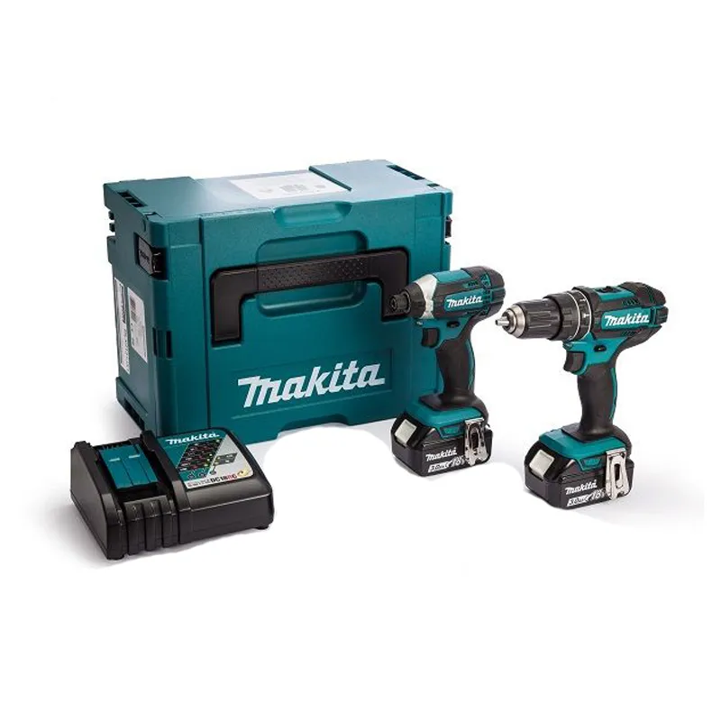 COMBO MAKITA DLX2131XJ (TALADRO DHP482 1/2