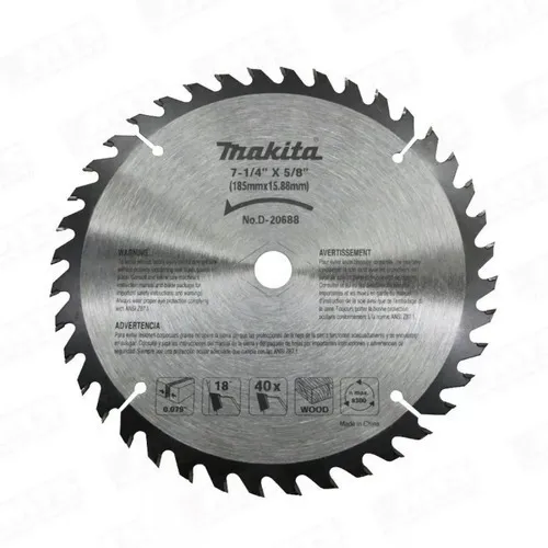 DISCO MAKITA D-20688 CALZADO 7 1/4