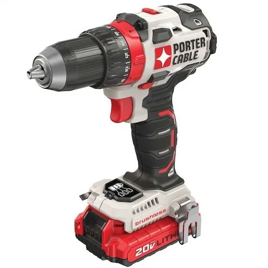 TALADRO PORTER CABLE PCCK607LB INALAMBRICO 20V 1/2