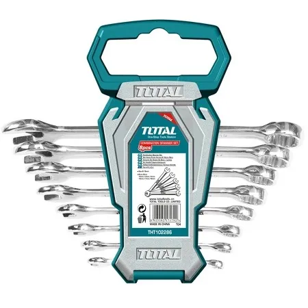 LLAVES TOTAL THT102286 COROFIJAS 6-19 MM SET 8 PIEZAS