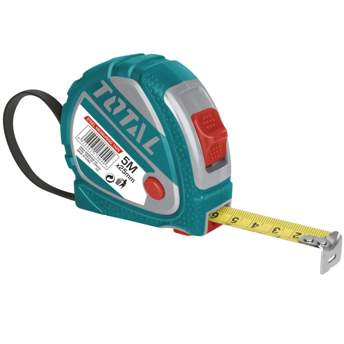CINTA METRICA TOTAL TMT126052 25 MM * 5 METROS