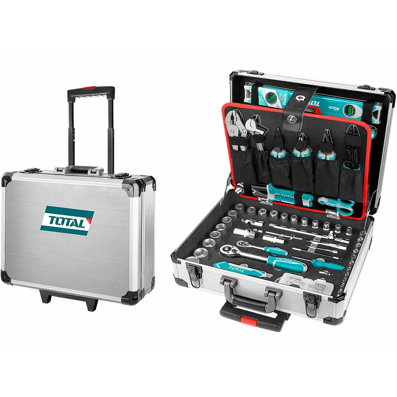 SET TOTAL THKTHP21476 HERRAMIENTAS 147 PIEZAS