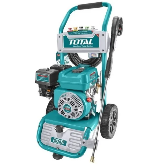 HIDROLAVADORA TOTAL TGT250106 GASOLINA 7 HP 3450 PSI