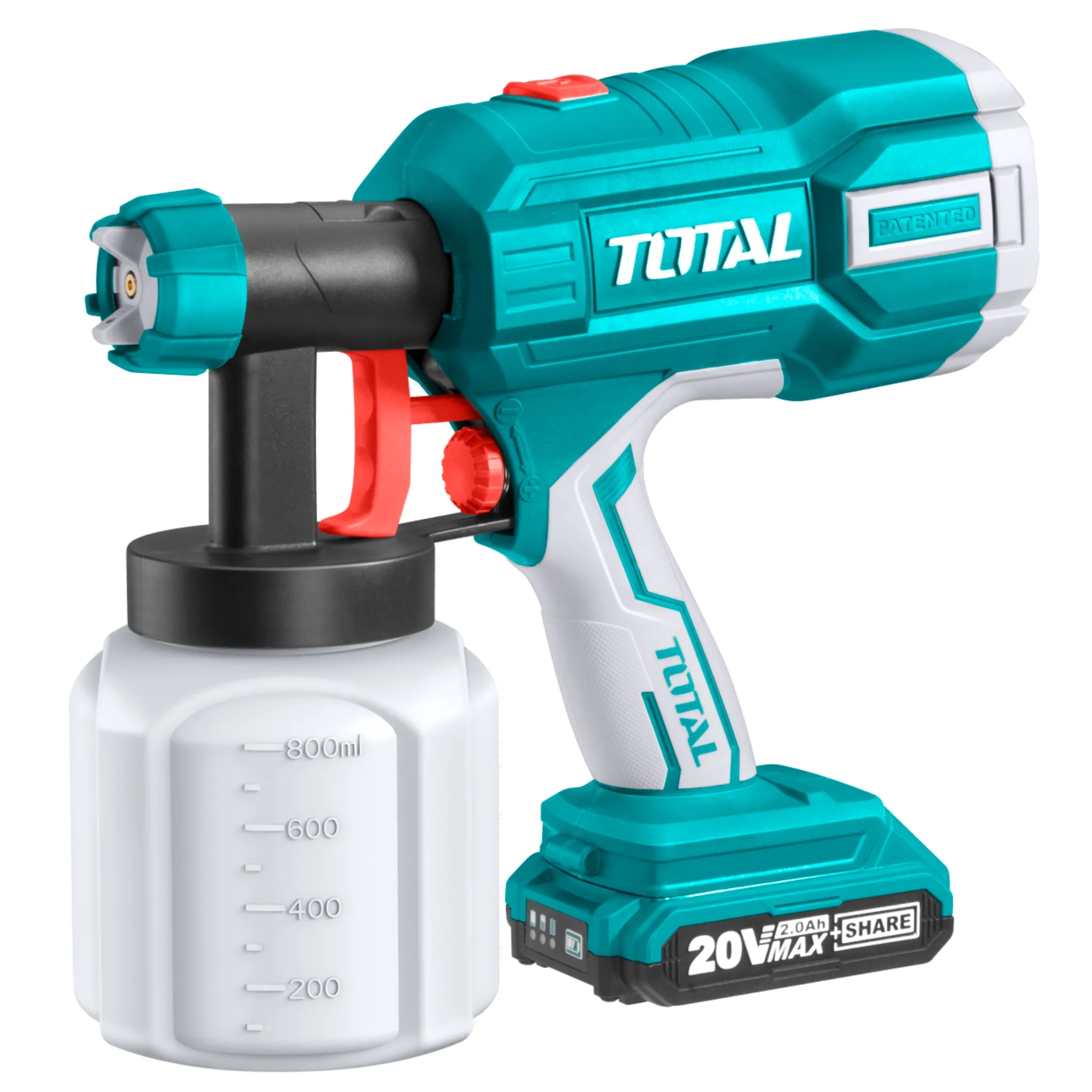 PISTOLA TOTAL TSGLI2001 ALTA PARA PINTAR INALAMBRICA 20 V