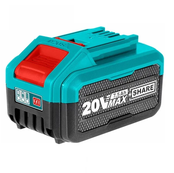 BATERIA TOTAL TFBLI2075 LITIO 7.5 AH PARA INALAMBRICO 20V