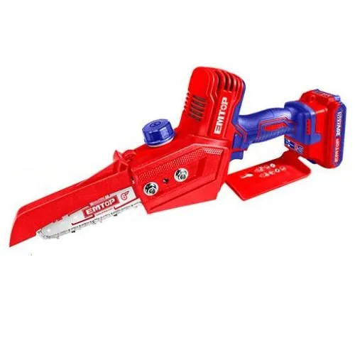 MINI MOTOSIERRA EMTOP ULGA20682 INALMBRICA 20V HOJA 6