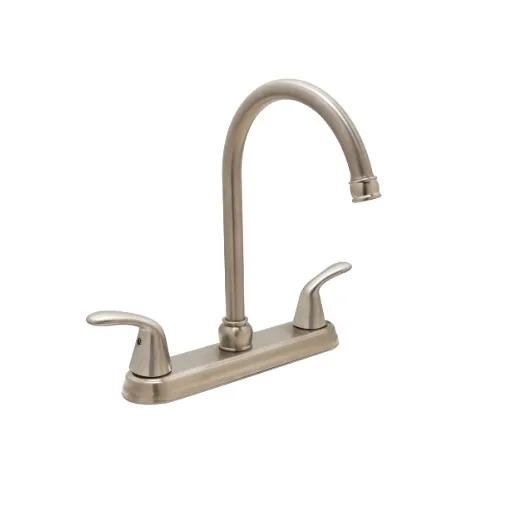 CACHERA HUNTINGTON BRASS 22200-02 PARA FREGADERO CUELLO ALTO PALITO SATIN