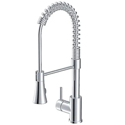 CACHERA HUNTINGTON BRASS MGT80219AG-01 MONOCOMANDO RESORTE CROMADA