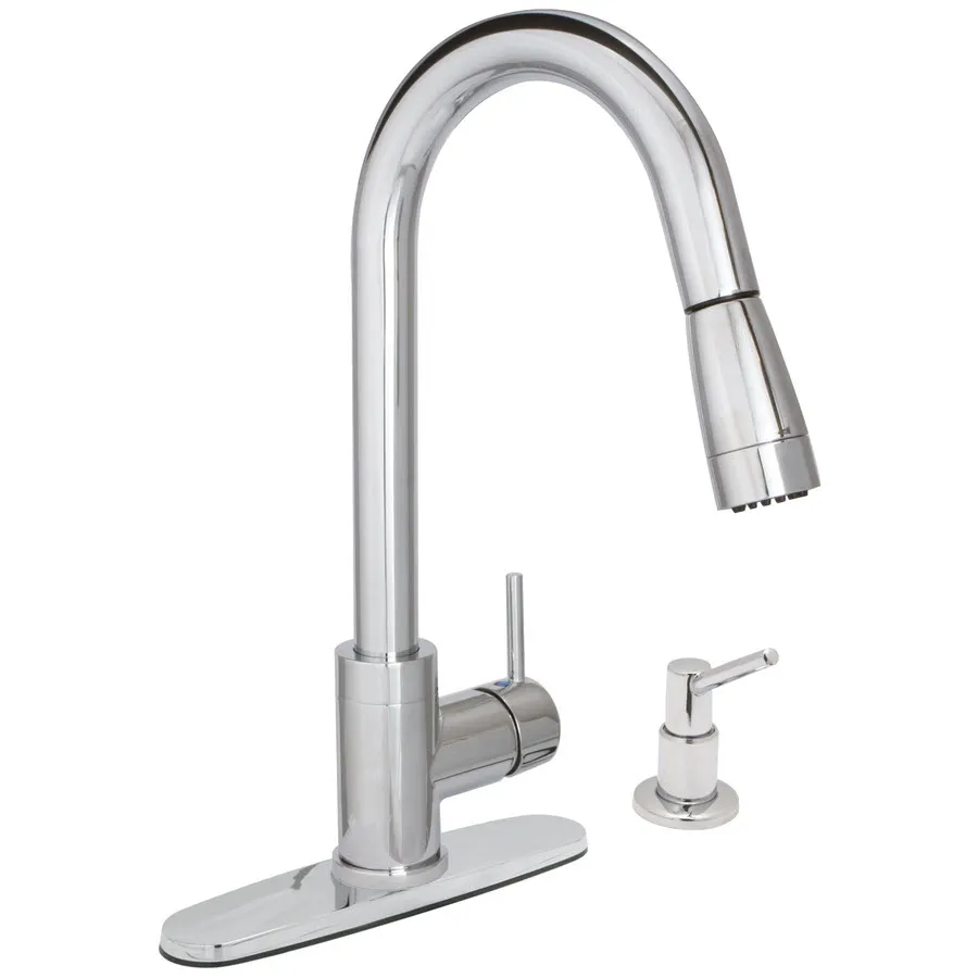CACHERA HUNTINGTON BRASS 51185-01 PARA FREGADERO MONOCOMANDO CON DISPENSADOR DE JABON
