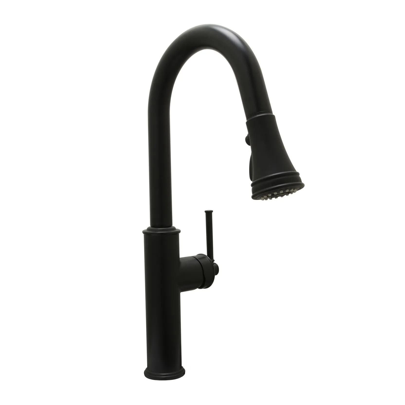 CACHERA HUNTINGTON BRASS K1830049MYJ MONOCOMANDO NEGRO MATE PARA FREGADERO