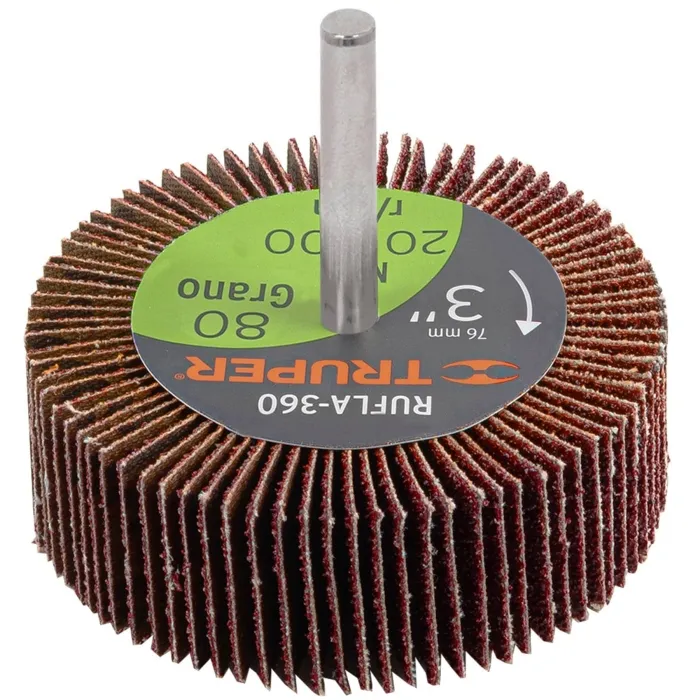 RUEDA LIJA TRUPER RUFLA-380 # 80 3