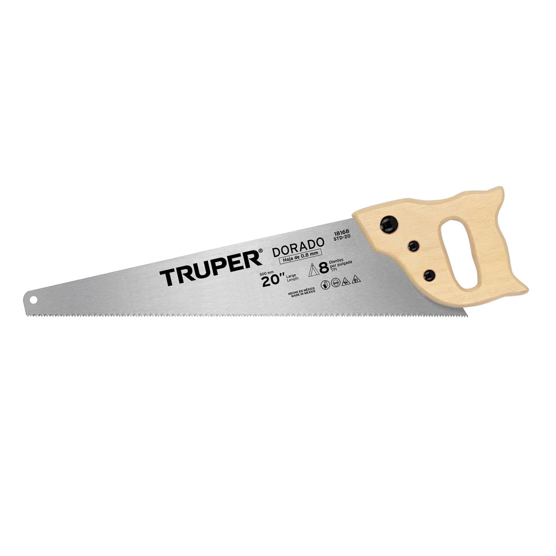 SERRUCHO TRUPER STD-20 DORADO 20