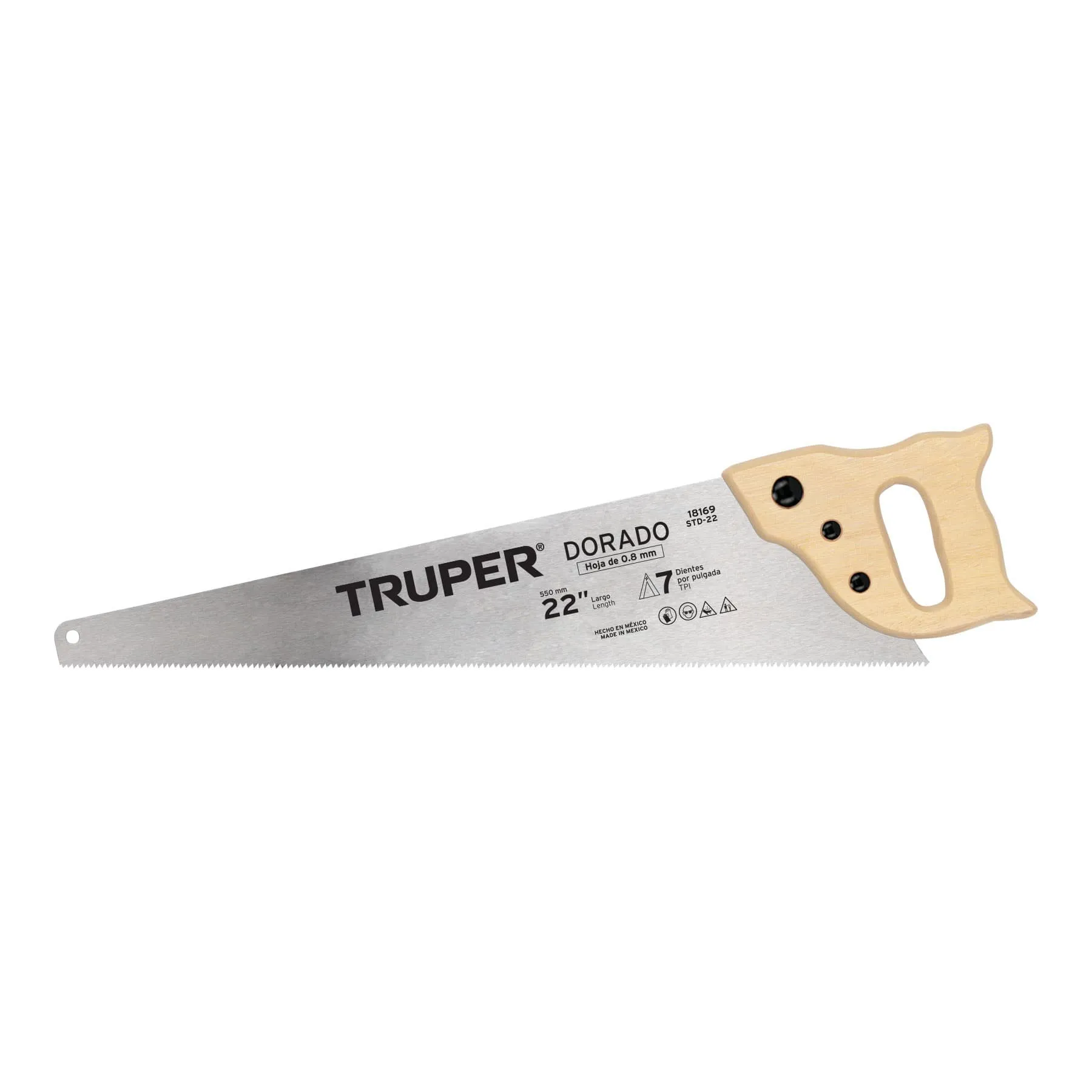 SERRUCHO TRUPER STD-22 DORADO 22
