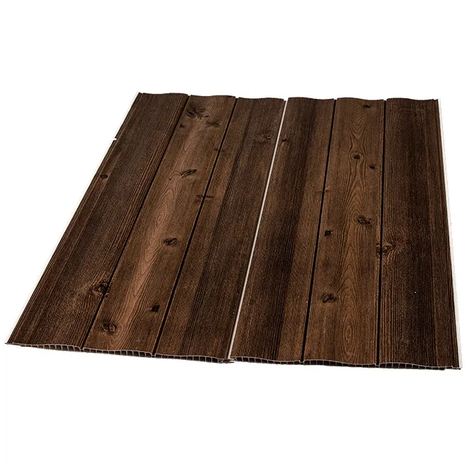 TABLILLA PLASTICA LWL-S002 ONDULADA CAFE 0.25 M * 5.90 M