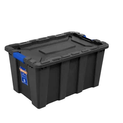 CAJA PLASTICA ORGANIZADORA CON TAPA 75 CM * 51 CM * 37 CM