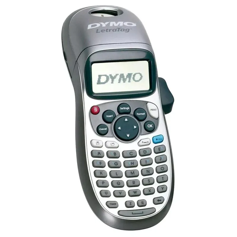 ETIQUETADORA DYMO LT-100-H LETRA TAG 4 BATERIAS AA