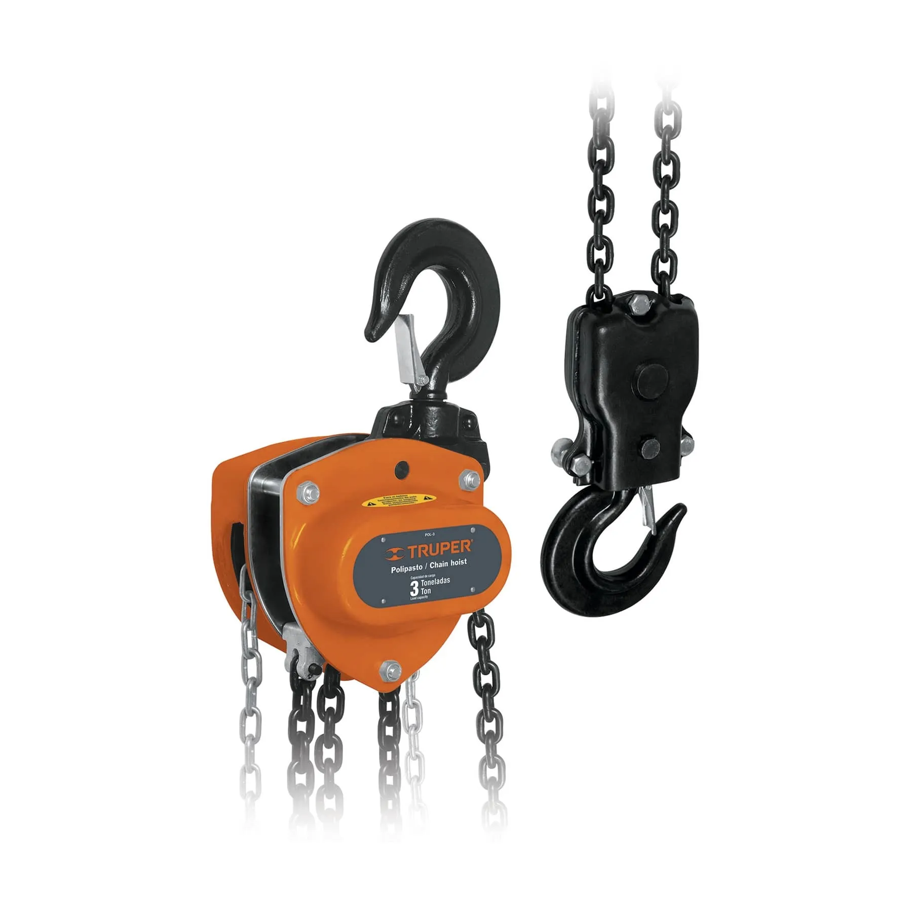 TECLE TRUPER POL-3 MANUAL 3 TONELADAS 3M-CAD