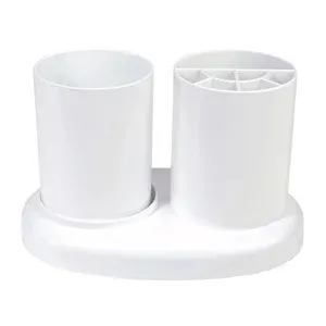 PORTA CEPILLO PRIMAFER 1009 DOBLE BLANCO