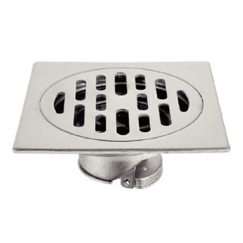 DESAGUE C&B 009 INOXIDABLE CUADRADO PARA BAÑO CON SIFON