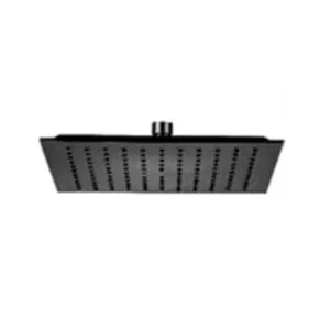 ASPERSION KTH 100834 NEGRO MATE CUADRADA PARA BAÑO 8