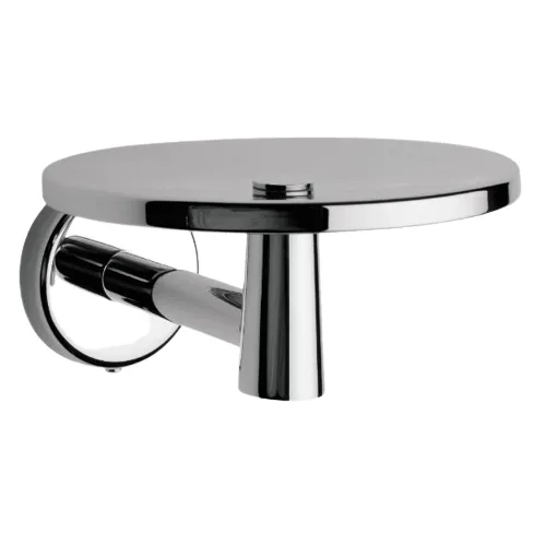 JABONERA PROYECTA BY HELVEX DC-08 DECO METALICA CROMADA