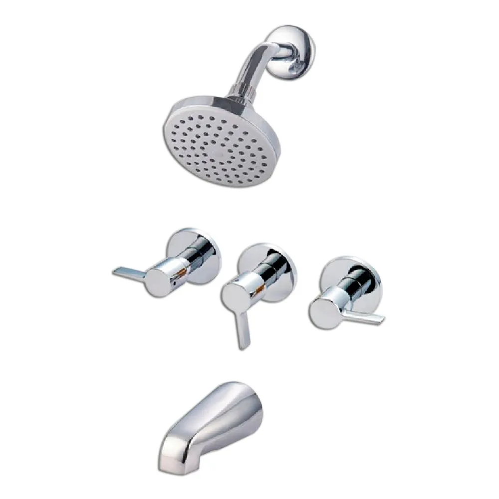 CACHERA PFISTER 801-CSLC PARA BAÑO 3 PERILLAS PALETA METAL